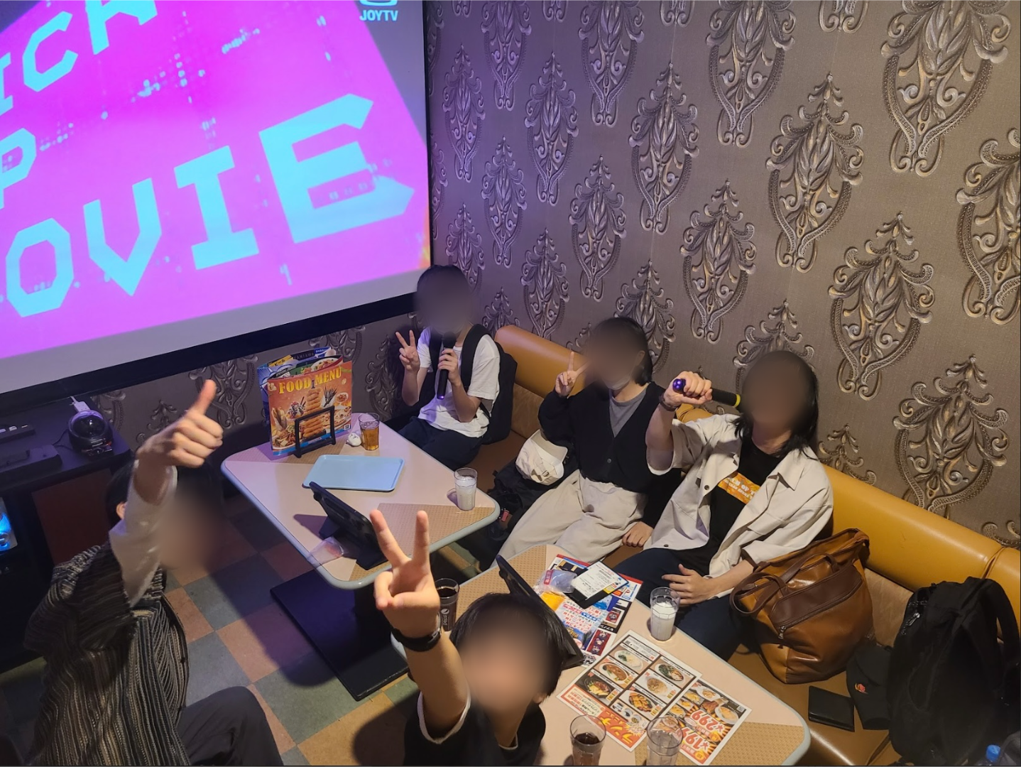 【やってみようの日/企画をやってみよう】箱崎校の企画（カラオケ大会）